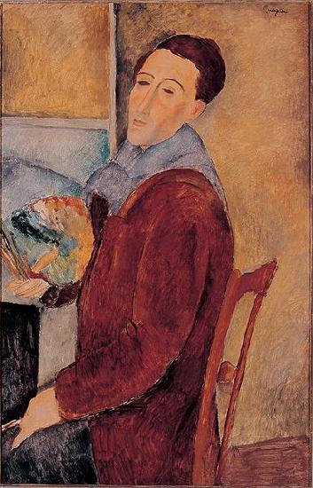 Amedeo Modigliani Self-portrait. Sweden oil painting art